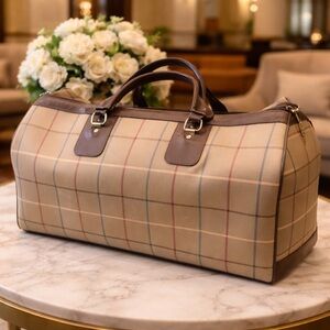 Burberry travel tote vintage